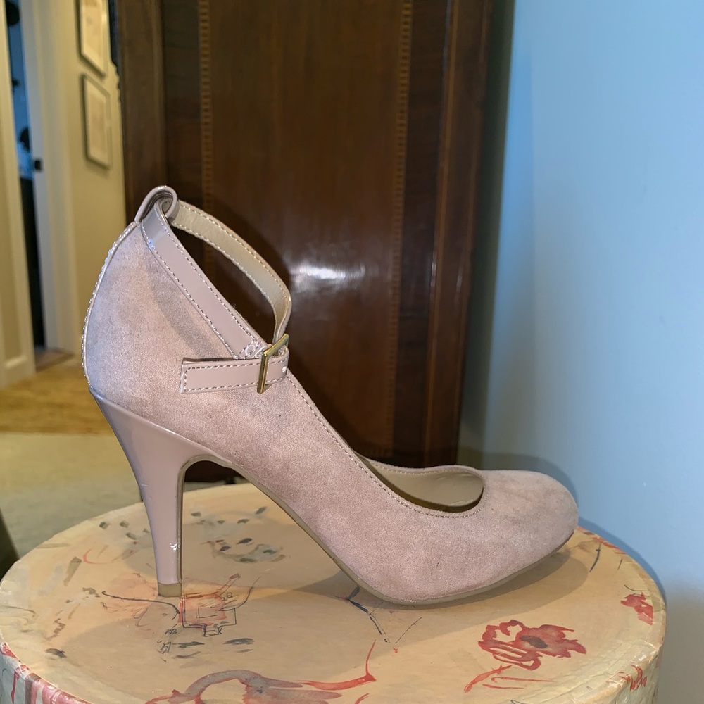 Ankle strap high heels